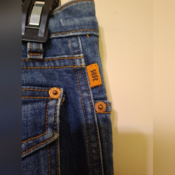 ROCK & REPUBLIC Y2K Women's medium wash low rise boot cut jeans size 28 - Picture 8 of 9